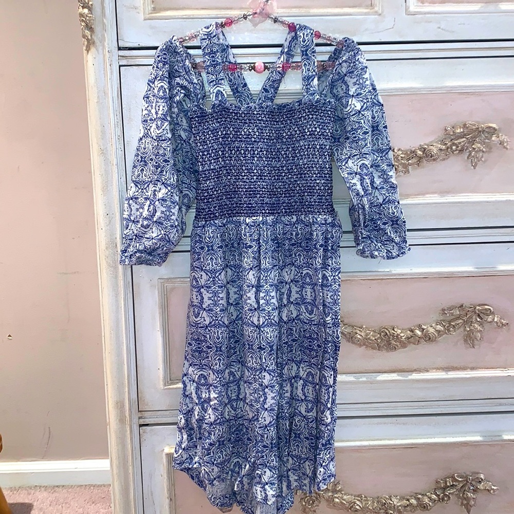 Jessica Simpson Girls Long sleeve Dress sz Med 💙